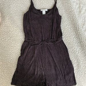 H&M Polka Dot tied Romper XS